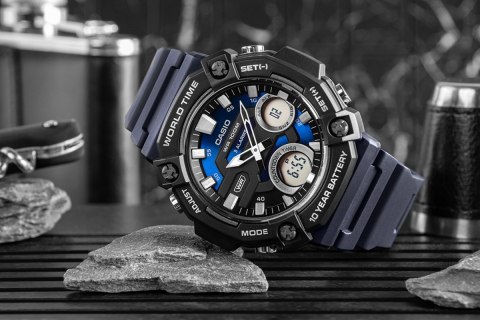 Zegarek Męski CASIO AEQ-120W-2AVDF + BOX Zegarek Męski CASIO AEQ-120W-2AVDF + BOX