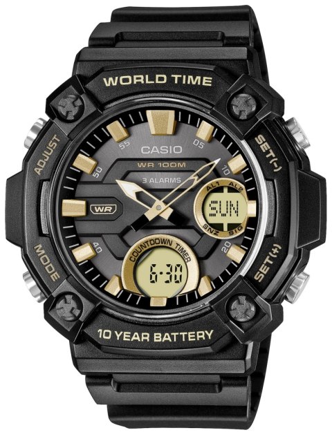 Zegarek Męski CASIO AEQ-120W-9AVDF + BOX Zegarek Męski CASIO AEQ-120W-9AVDF + BOX