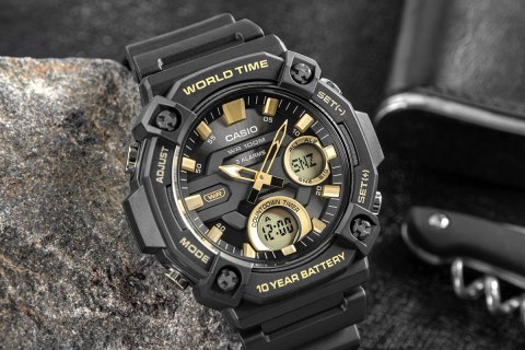 Zegarek Męski CASIO AEQ-120W-9AVDF + BOX Zegarek Męski CASIO AEQ-120W-9AVDF + BOX