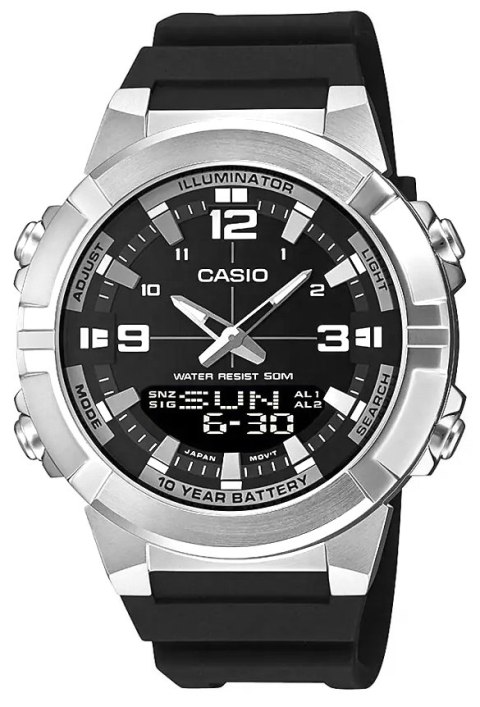 Zegarek Męski CASIO AMW-870-1AVDF + BOX Zegarek Męski CASIO AMW-870-1AVDF + BOX