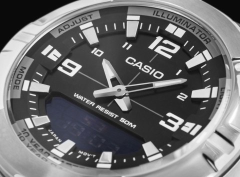 Zegarek Męski CASIO AMW-870-1AVDF + BOX Zegarek Męski CASIO AMW-870-1AVDF + BOX