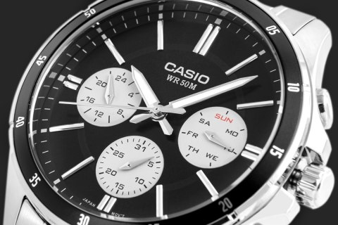 Zegarek Męski CASIO MTP-1374D-1A3VDF + BOX Zegarek Męski CASIO MTP-1374D-1A3VDF + BOX
