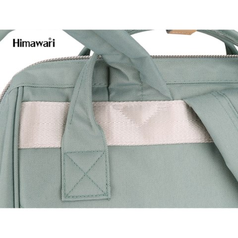 Czerwony plecak miejski na laptopa z portem USB - Himawari Czerwony plecak miejski na laptopa z portem USB - Himawari
