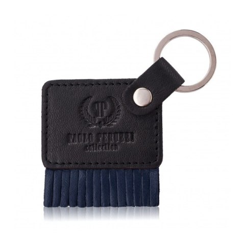Etui na okulary, etui na klucze i breloczek zestaw prezentowy w kolorze granatowym Paolo Peruzzi ZUP-121-DB Etui na okulary, etui na klucze i breloczek zestaw prezentowy w kolorze granatowym Paolo Peruzzi ZUP-121-DB