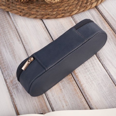 Etui na okulary, etui na klucze i breloczek zestaw prezentowy w kolorze granatowym Paolo Peruzzi ZUP-121-DB Etui na okulary, etui na klucze i breloczek zestaw prezentowy w kolorze granatowym Paolo Peruzzi ZUP-121-DB