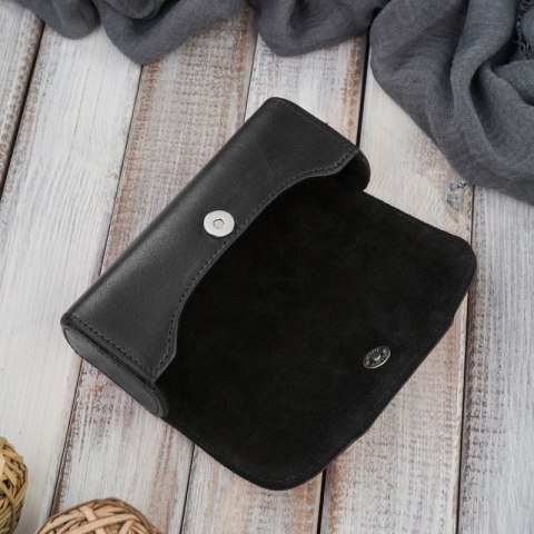 Etui na okulary piórnik pokrowiec skórzany Paolo Peruzzi T-83-BL Etui na okulary piórnik pokrowiec skórzany Paolo Peruzzi T-83-BL