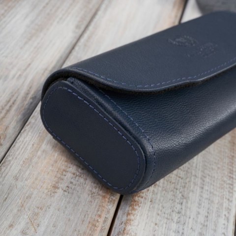 Etui na okulary piórnik pokrowiec skórzany Paolo Peruzzi T-83-DB Etui na okulary piórnik pokrowiec skórzany Paolo Peruzzi T-83-DB