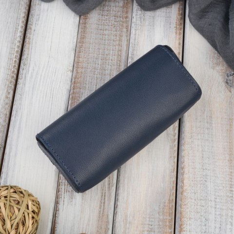 Etui na okulary piórnik pokrowiec skórzany Paolo Peruzzi T-83-DB Etui na okulary piórnik pokrowiec skórzany Paolo Peruzzi T-83-DB
