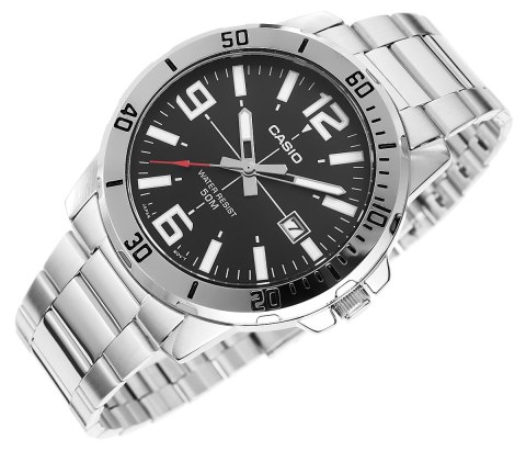 Zegarek Męski CASIO MTP-VD01D-1BVUDF + BOX Zegarek Męski CASIO MTP-VD01D-1BVUDF + BOX
