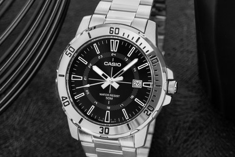 Zegarek Męski CASIO MTP-VD01D-1CVUDF + BOX Zegarek Męski CASIO MTP-VD01D-1CVUDF + BOX