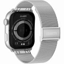 Smartwatch Damski GRAVITY GT28-9 Pasek + Bransoleta Czarno Srebrny