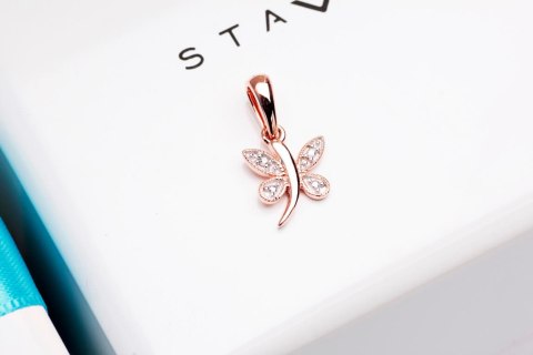 Złoty wisiorek WRD1895 - Diament