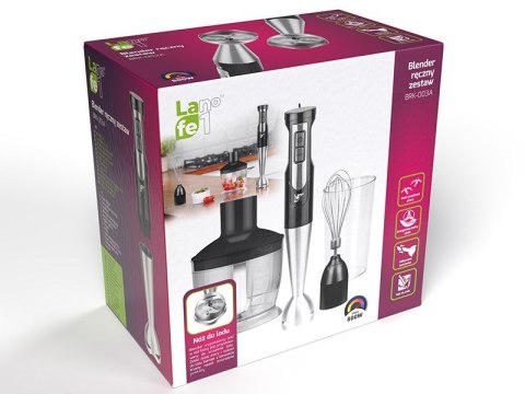 LAFE BLENDER RĘCZNY BRK-003A 800W Z AKCESORIAMI