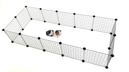 C&C Wybieg, kojec modułowy dla szczeniąt i małych psów - 180x75 cm (5x2; 4x3)