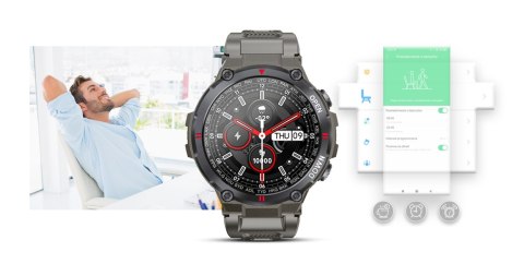 Smartwatch GIEWONT Focus SmartCall GW430-2 - Stone