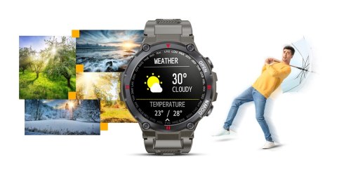 Smartwatch GIEWONT Focus SmartCall GW430-2 - Stone