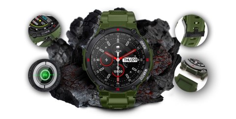 Smartwatch GIEWONT Focus SmartCall GW430-3 - Forest Smartwatch GIEWONT Focus SmartCall GW430-3 - Forest