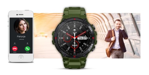 Smartwatch GIEWONT Focus SmartCall GW430-3 - Forest Smartwatch GIEWONT Focus SmartCall GW430-3 - Forest