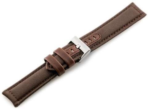 Pasek skórzany do zegarka W34 - PREMIUM - brązowy - 24mm Pasek skórzany do zegarka W34 - PREMIUM - brązowy - 24mm