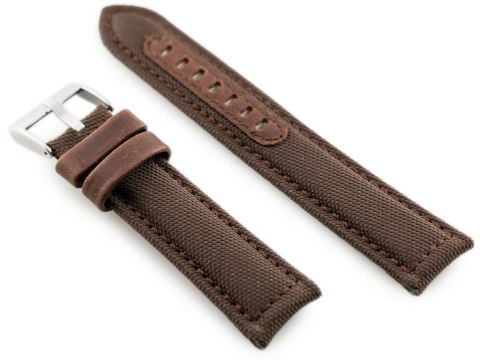 Pasek skórzany do zegarka W34 - PREMIUM - brązowy - 24mm Pasek skórzany do zegarka W34 - PREMIUM - brązowy - 24mm