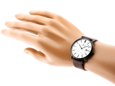 ZEGAREK G. ROSSI - 10853A - SLIM (zg184i) + BOX
