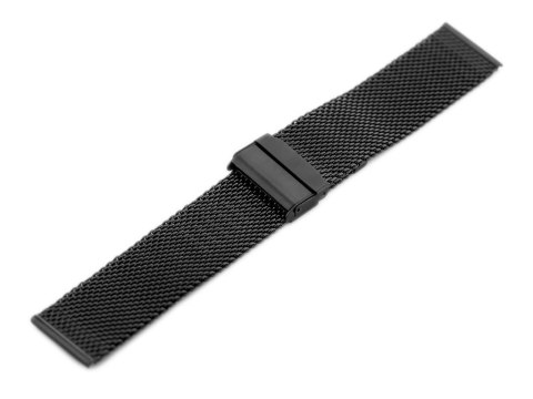 Bransoleta Pacific M8 - siatka HQ - czarna 22mm Bransoleta Pacific M8 - siatka HQ - czarna 22mm