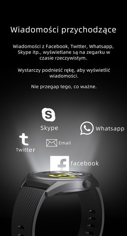 SMARTWATCH MĘSKI G. Rossi SW011-1 black/black + dodatkowy PASEK (sg006a) SMARTWATCH MĘSKI G. Rossi SW011-1 black/black + dodatkowy PASEK (sg006a)