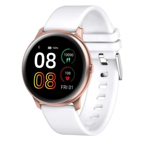 SMARTWATCH DAMSKI G. Rossi SW010-16 rosegold/white (sg005p) SMARTWATCH DAMSKI G. Rossi SW010-16 rosegold/white (sg005p)