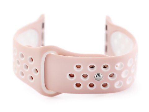 Apple Watch pasek U24 - różowy/biały - 38/40mm Apple Watch pasek U24 - różowy/biały - 38/40mm