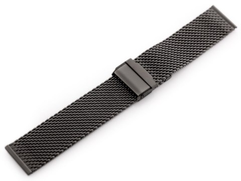 Bransoleta Pacific 10 - siatka HQ - grafitowa matowa 22mm Bransoleta Pacific 10 - siatka HQ - grafitowa matowa 22mm