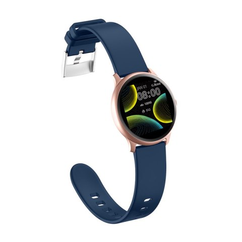 SMARTWATCH UNISEX G. Rossi r.gold/blue SW010-17 (sg005s) SMARTWATCH UNISEX G. Rossi r.gold/blue SW010-17 (sg005s)