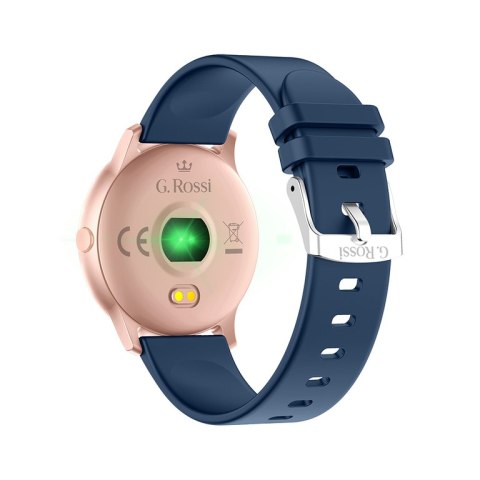 SMARTWATCH UNISEX G. Rossi r.gold/blue SW010-17 (sg005s) SMARTWATCH UNISEX G. Rossi r.gold/blue SW010-17 (sg005s)