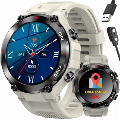 SMARTWATCH MĘSKI GRAVITY GT8-4 - z GPS (sg017d) SMARTWATCH MĘSKI GRAVITY GT8-4 - z GPS (sg017d)