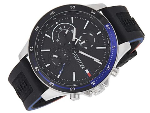 ZEGAREK MĘSKI TOMMY HILFIGER 1791724 BANK (zf023d) ZEGAREK MĘSKI TOMMY HILFIGER 1791724 BANK (zf023d)
