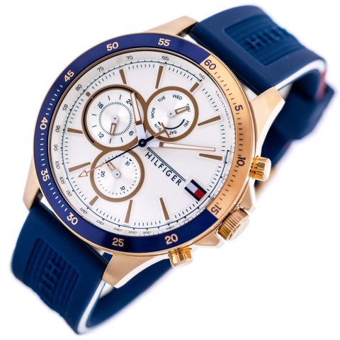 ZEGAREK MĘSKI TOMMY HILFIGER Bank 1791778 (zf064a) ZEGAREK MĘSKI TOMMY HILFIGER Bank 1791778 (zf064a)