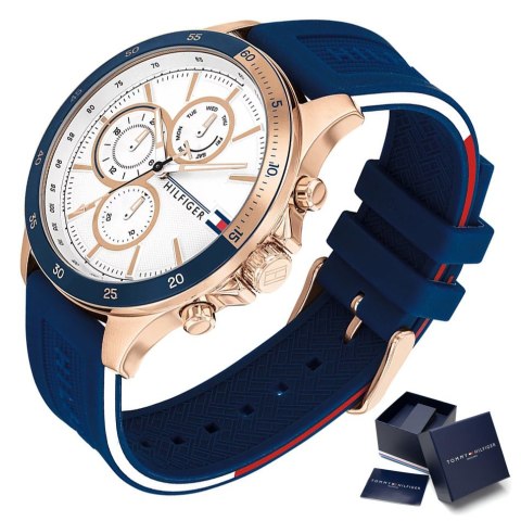 ZEGAREK MĘSKI TOMMY HILFIGER Bank 1791778 (zf064a) ZEGAREK MĘSKI TOMMY HILFIGER Bank 1791778 (zf064a)