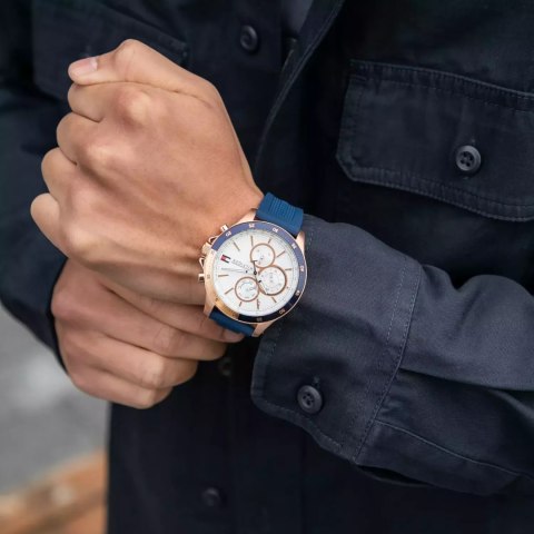 ZEGAREK MĘSKI TOMMY HILFIGER Bank 1791778 (zf064a) ZEGAREK MĘSKI TOMMY HILFIGER Bank 1791778 (zf064a)