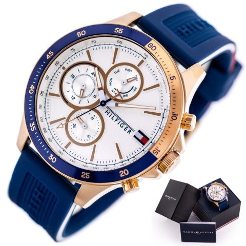 ZEGAREK MĘSKI TOMMY HILFIGER Bank 1791778 (zf064a) ZEGAREK MĘSKI TOMMY HILFIGER Bank 1791778 (zf064a)