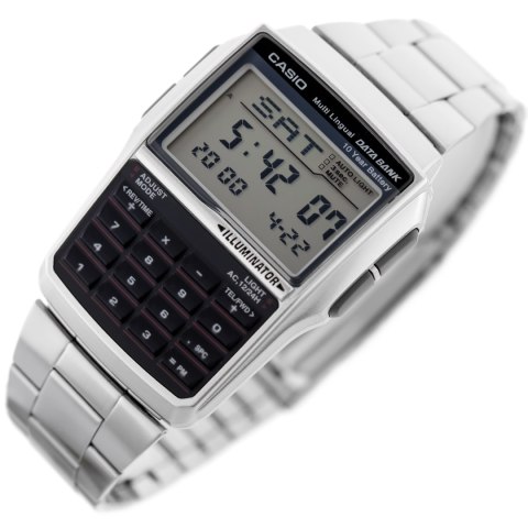 ZEGAREK MĘSKI CASIO VINTAGE DATABANK DBC-32D-1ADF (zd162b) + BOX ZEGAREK MĘSKI CASIO VINTAGE DATABANK DBC-32D-1ADF (zd162b) + BOX