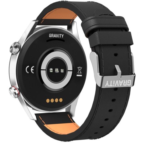 SMARTWATCH MĘSKI GRAVITY GT4-5 - WYKONYWANIE POŁĄCZEŃ, KROKOMIERZ (sg023e) SMARTWATCH MĘSKI GRAVITY GT4-5 - WYKONYWANIE POŁĄCZEŃ, KROKOMIERZ (sg023e)