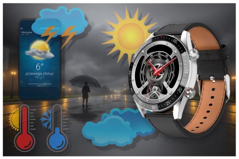 SMARTWATCH MĘSKI GRAVITY GT4-5 - WYKONYWANIE POŁĄCZEŃ, KROKOMIERZ (sg023e) SMARTWATCH MĘSKI GRAVITY GT4-5 - WYKONYWANIE POŁĄCZEŃ, KROKOMIERZ (sg023e)