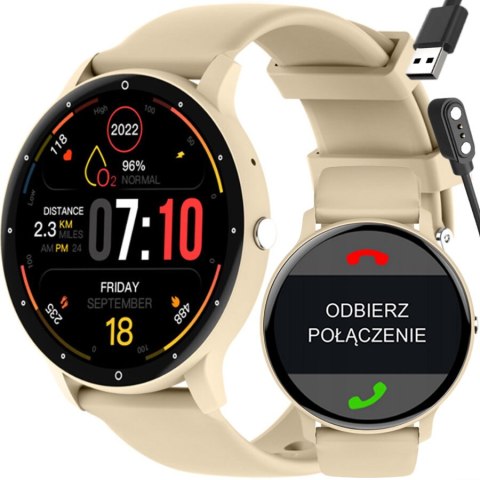 SMARTWATCH UNISEX Rubicon RNCF16 - BLUETOOTH CALL, TRENING GOOGLE FIT (sr058a) SMARTWATCH UNISEX Rubicon RNCF16 - BLUETOOTH CALL, TRENING GOOGLE FIT (sr058a)