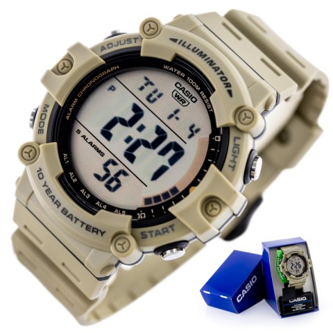 ZEGAREK MĘSKI CASIO AE-1500WH-5A (zd160f) + BOX ZEGAREK MĘSKI CASIO AE-1500WH-5A (zd160f) + BOX