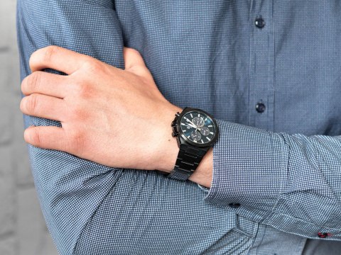 Zegarek Męski Casio EDIFICE SOLAR POWERED CHRONOGRAPH EFS-S630DC-2AV + BOX Zegarek Męski Casio EDIFICE SOLAR POWERED CHRONOGRAPH EFS-S630DC-2AV + BOX