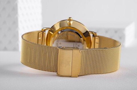 Zegarek Damski GIEWONT Harmony GW1970-1 Pure White/Gold Effect Zegarek Damski GIEWONT Harmony GW1970-1 Pure White/Gold Effect