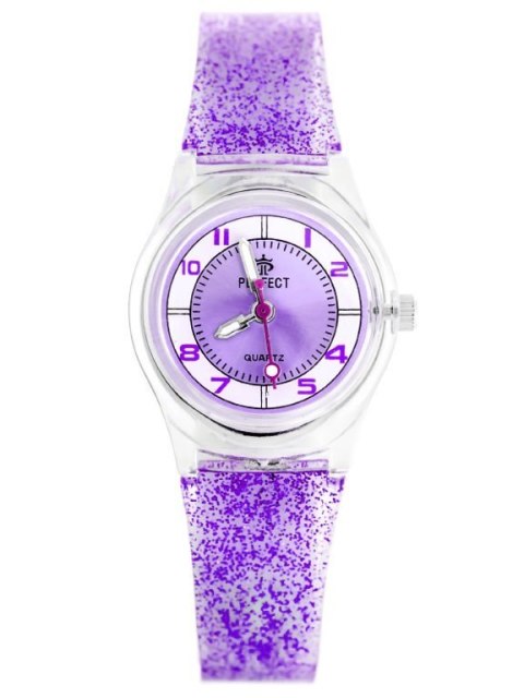 ZEGAREK DZIECIĘCY PERFECT A930 - purple (zp813g) ZEGAREK DZIECIĘCY PERFECT A930 - purple (zp813g)