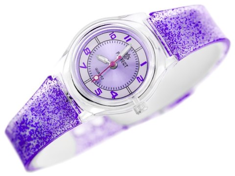 ZEGAREK DZIECIĘCY PERFECT A930 - purple (zp813g) ZEGAREK DZIECIĘCY PERFECT A930 - purple (zp813g)