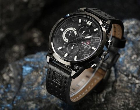 ZEGAREK MĘSKI NAVIFORCE HUSTER (zn027a) - pasek ZEGAREK MĘSKI NAVIFORCE HUSTER (zn027a) - pasek