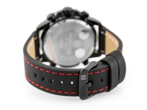 ZEGAREK MĘSKI NAVIFORCE - NF9114 (zn046c) - black/red ZEGAREK MĘSKI NAVIFORCE - NF9114 (zn046c) - black/red
