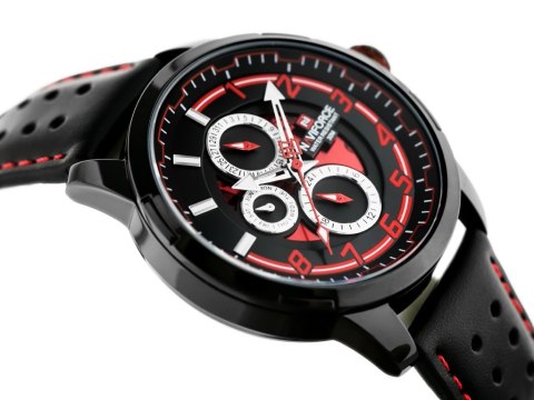ZEGAREK MĘSKI NAVIFORCE - NF9142 (zn087a) black + BOX